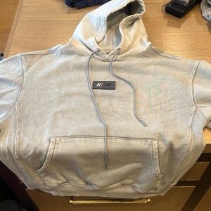 Kith Light Gray Hoodie with Logo